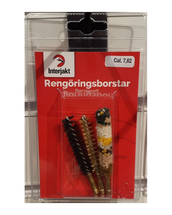 Interjakt rengöringsborstar 3-pack