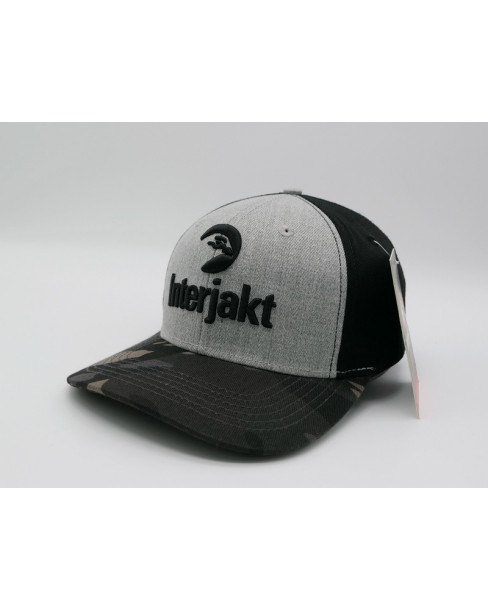 Interjakt keps grå front 2