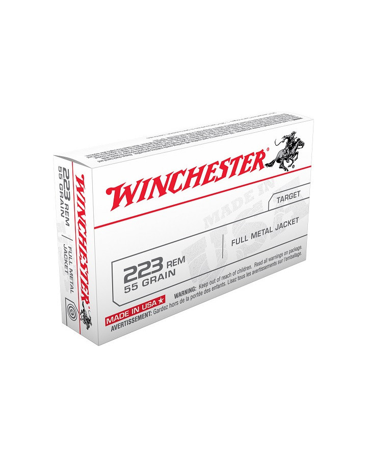 Winchester Ammunition Target .223Rem 55gr/3,6g FMJ