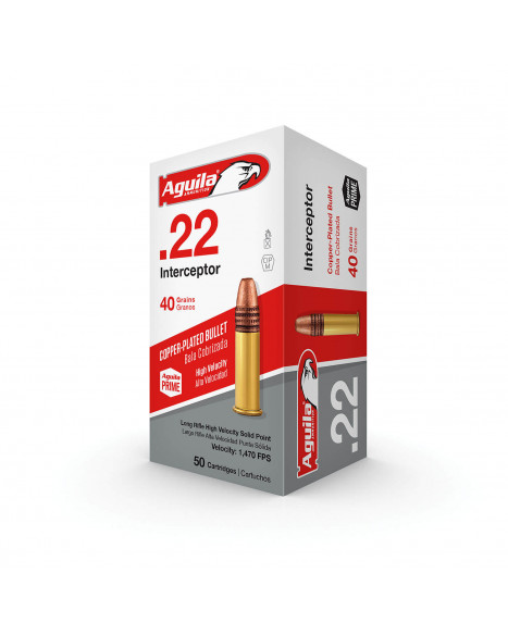 Aguila Interceptor HP 40gr .22lr