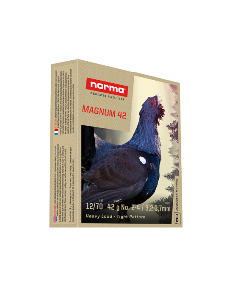 Norma Ammunition Magnum 42 12/70