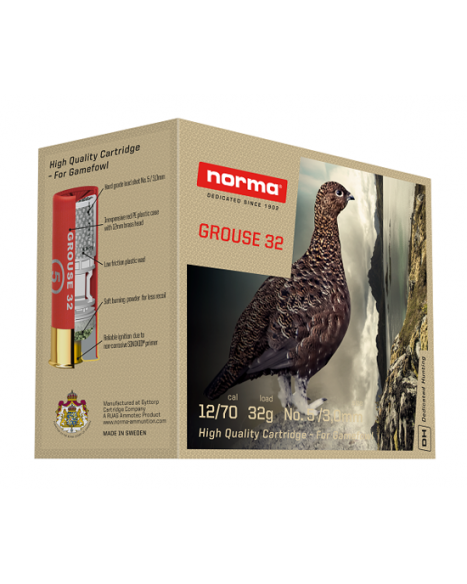 Norma Ammunition Grouse 32 12/70