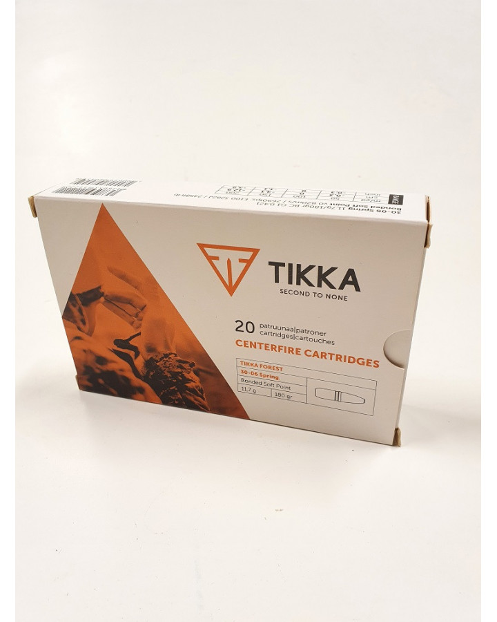 Tikka Ammunition Forest 30-06 180gr/11,7g Bonded Soft Point