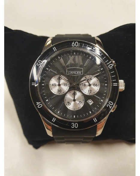 Kahles armbandsur Jacques Lemans svart herr