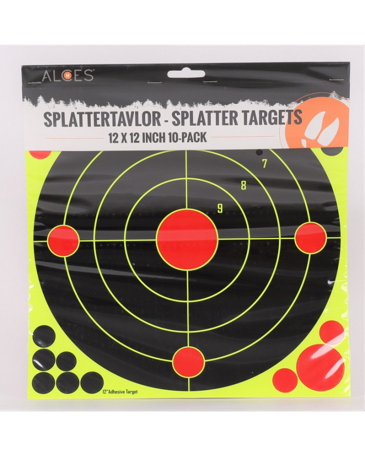 Alces Splattertavlor 12inch 10-pack