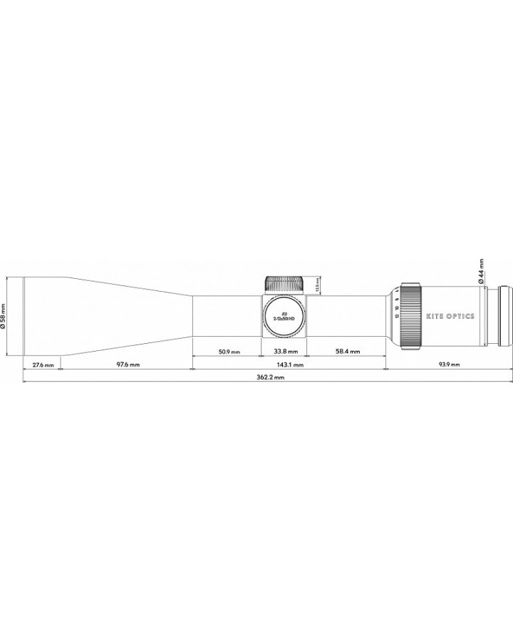 Black Week Kite K6 2-12x50 I HD