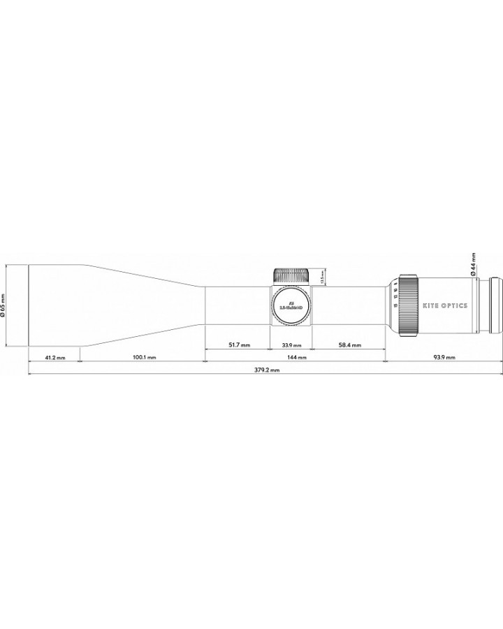 Kite K6 X6I / BL / 2,5-15x56