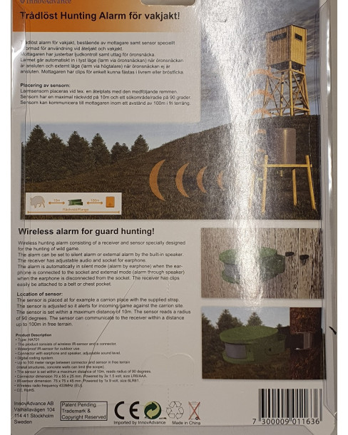 Trådlöst Hunting Alarm för... 2