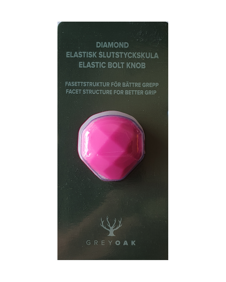 Slutstycksknopp Diamant, Rosa (665016)