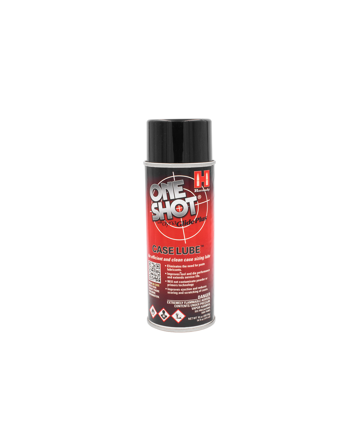 Hornady One Shot Aerosol Spray Case Lube 10 Oz