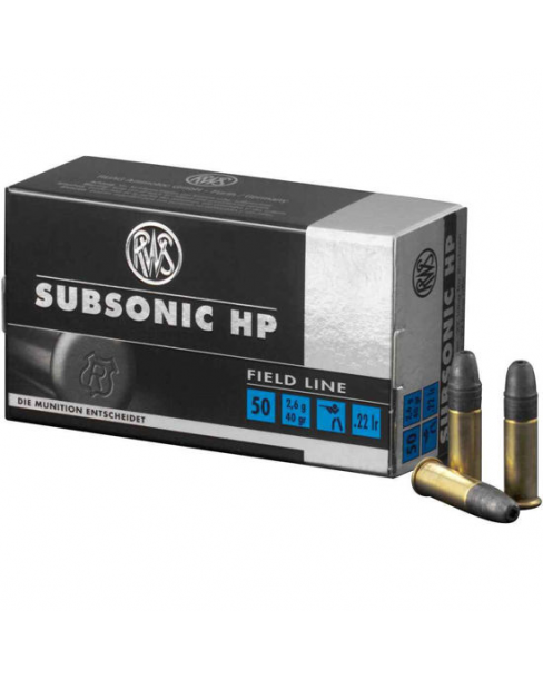 RWS Subsonic H-Point .22lr...
