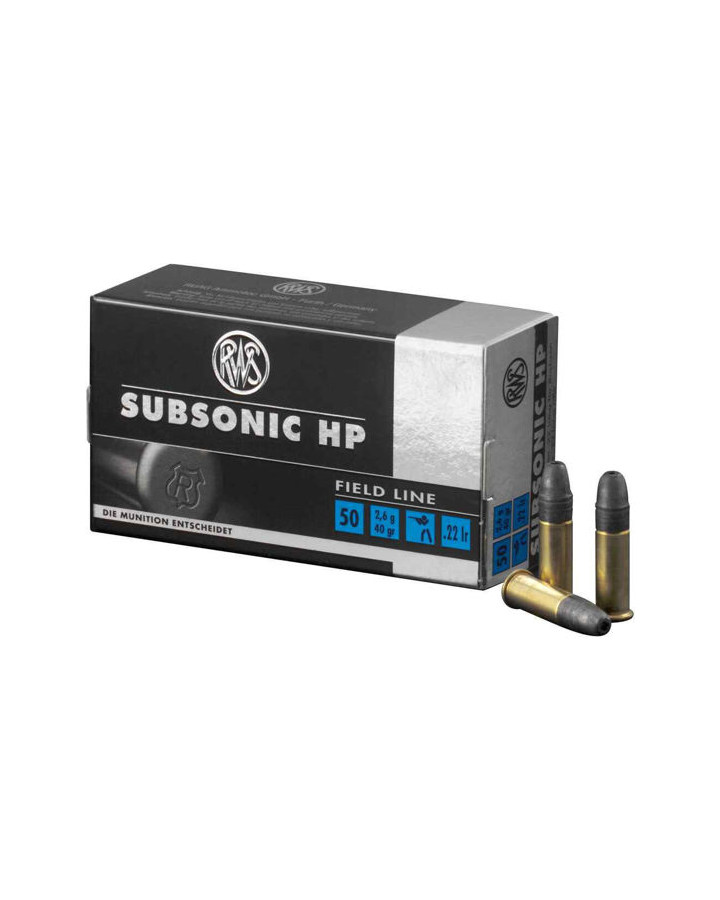 RWS Subsonic H-Point .22lr 40gr