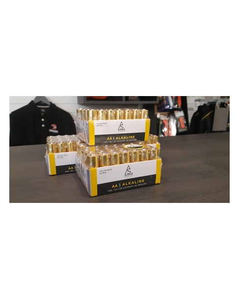 Alkaliska  batterier AA LR6...