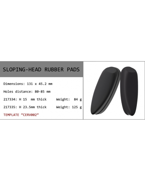 Bakkappa, Gummi 15 mm Fasad