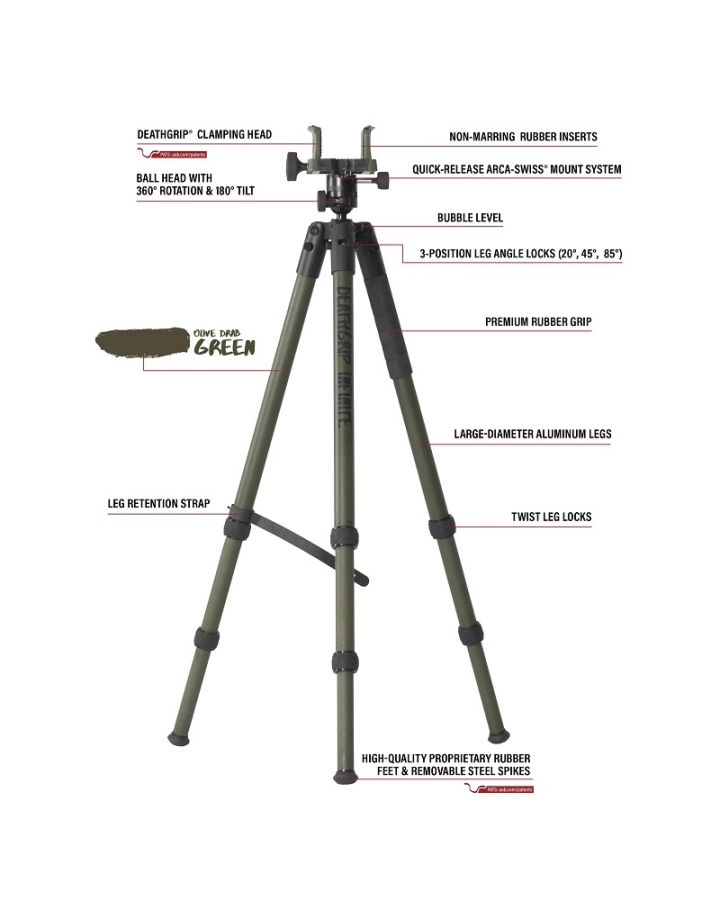 Tripod, Bog Death Grip Infinite,...
