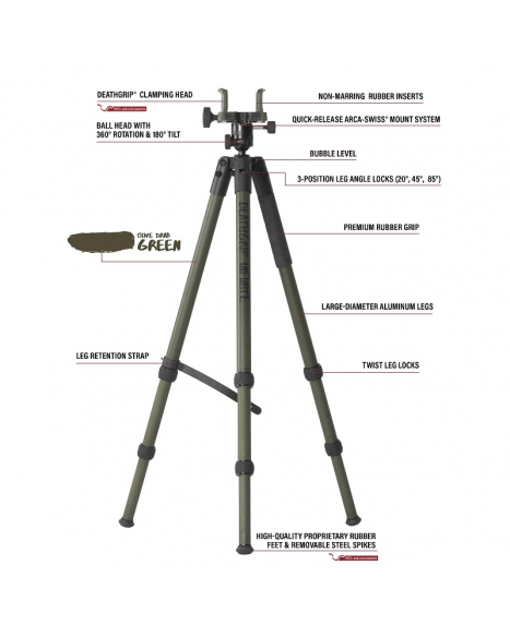 Tripod, Bog Death Grip Infinite, Aluminium