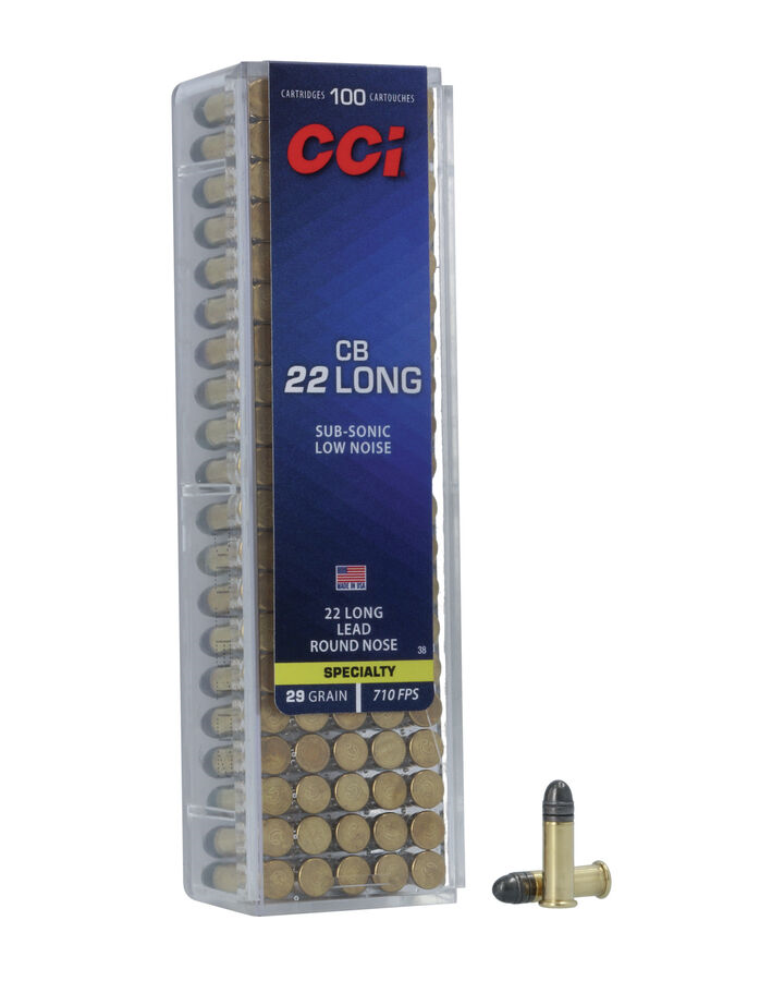 CCI Ammunition .22lr 29gr/1,9g CB