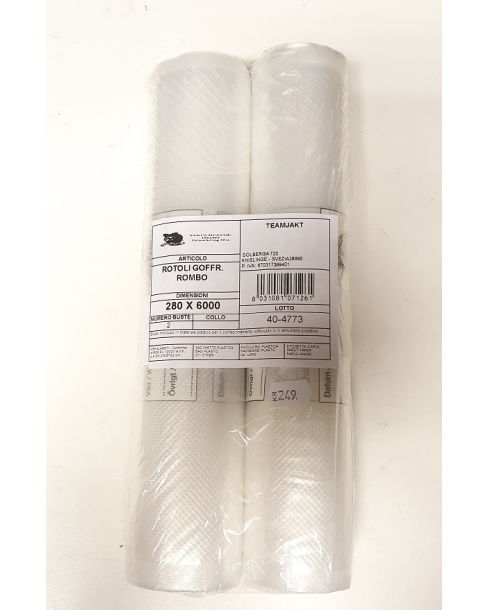 Vackpåse, rulle 280x6000...
