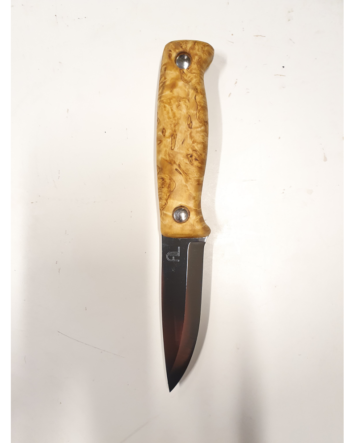 Arctic Legend Hikingkniv (rostfritt stål, handtag i masurbjörk)