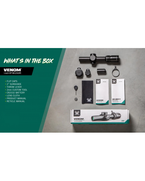 Vortex Venom 1-6x24 SFP AR-BDC3