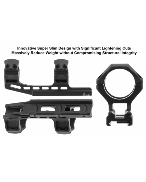UTG ACCU-SYNC 34mm High 50mm Offset Picatinny Montage