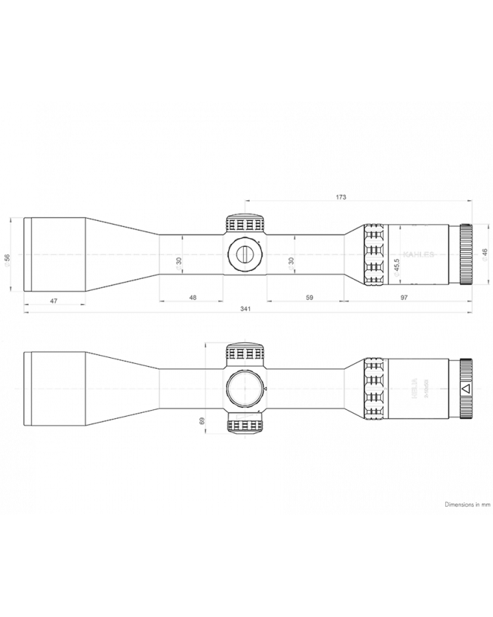 Kahles Helia 2-10x50i Abs.4-dot