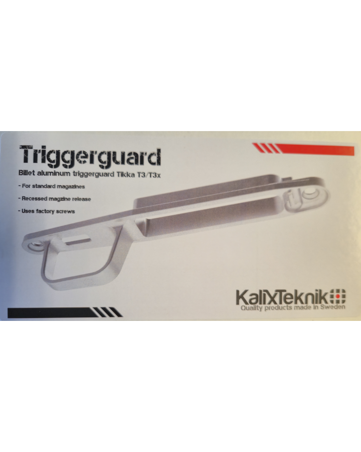 Underbeslag i aluminium till Tikka...