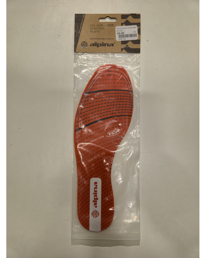 Alpina volume control plate