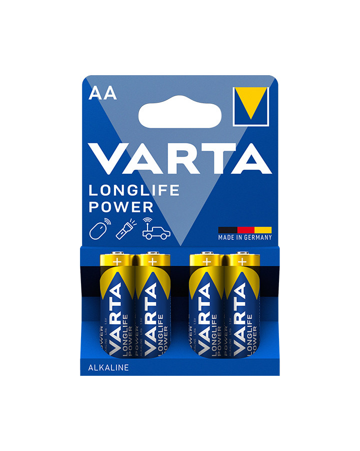 Varta Long Life Power Alkaliska...