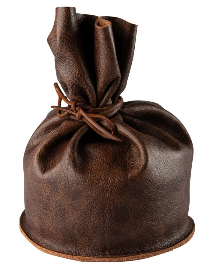 Läderpåse för kaffepanna