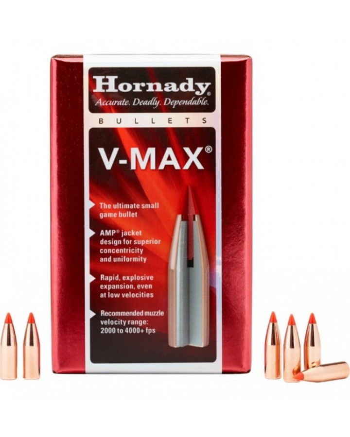 Hornady Kulor .30 110gr/7,2g V-MAX (23010) - 100st