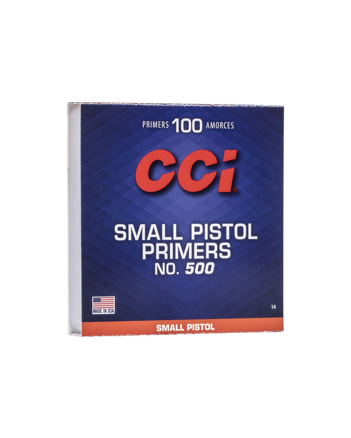 CCI Tändhattar Small Pistol (500) 100-p