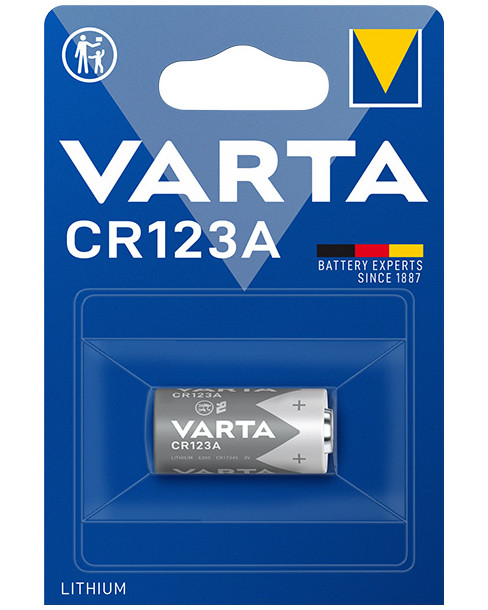Varta batteri, CR123A 1-pack