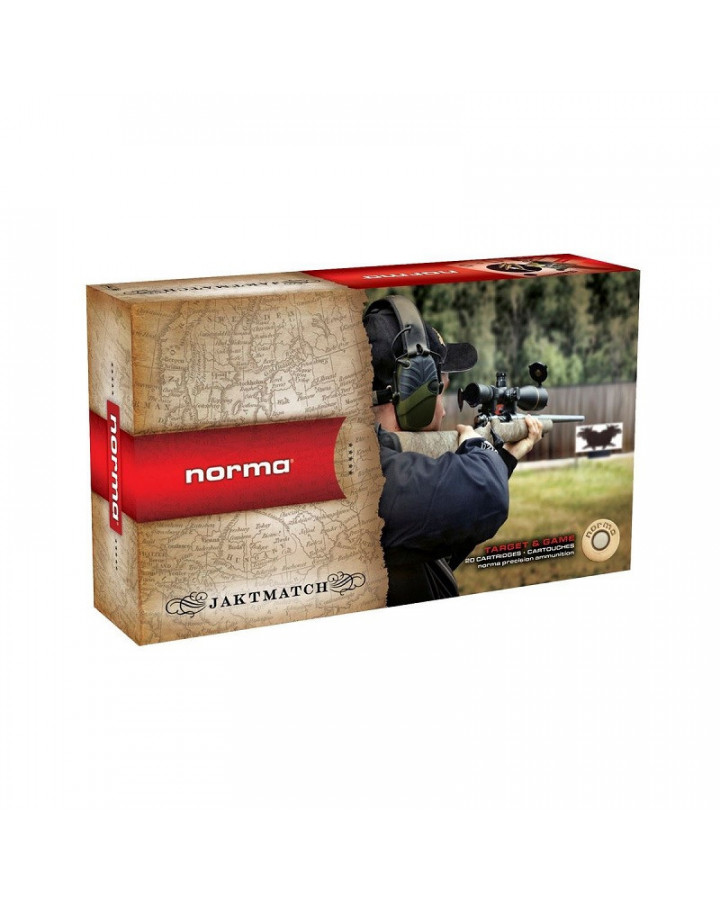 Norma Ammunition JaktMatch .338Win 14,6g FMJ