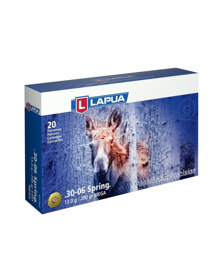 Lapua Ammunition 30-06 Mega 13,0gr (4317567) 20-p