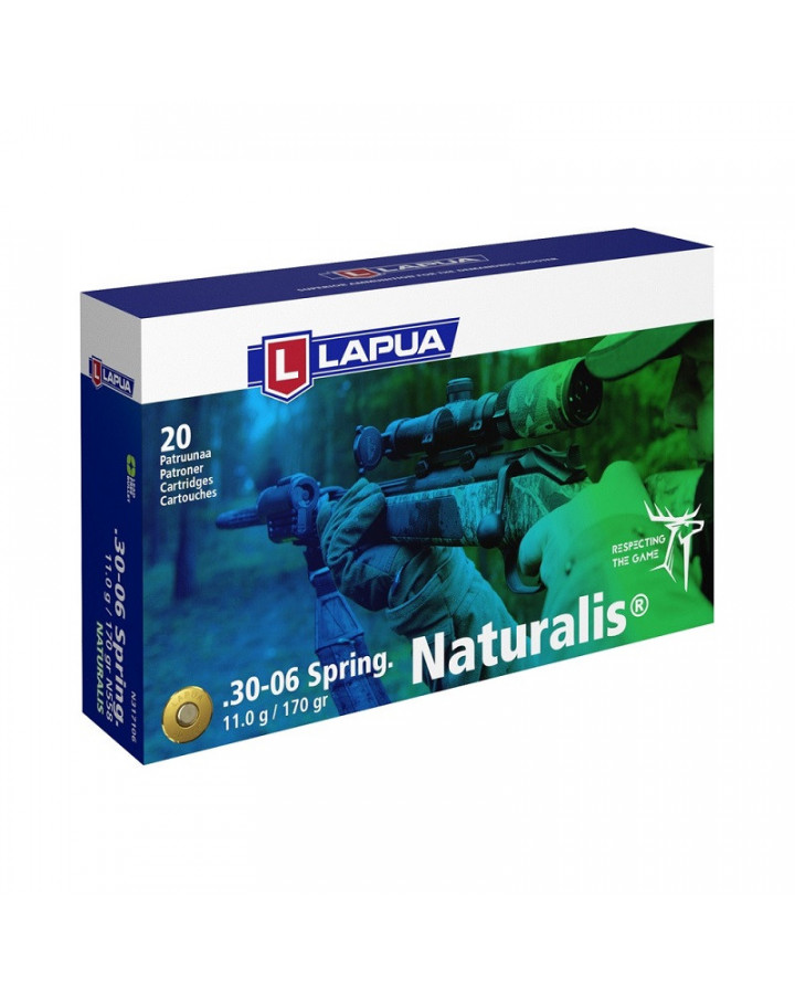 Lapua Ammunition 30-06 Naturalis 11,0gr (N317106)(202) 20-p