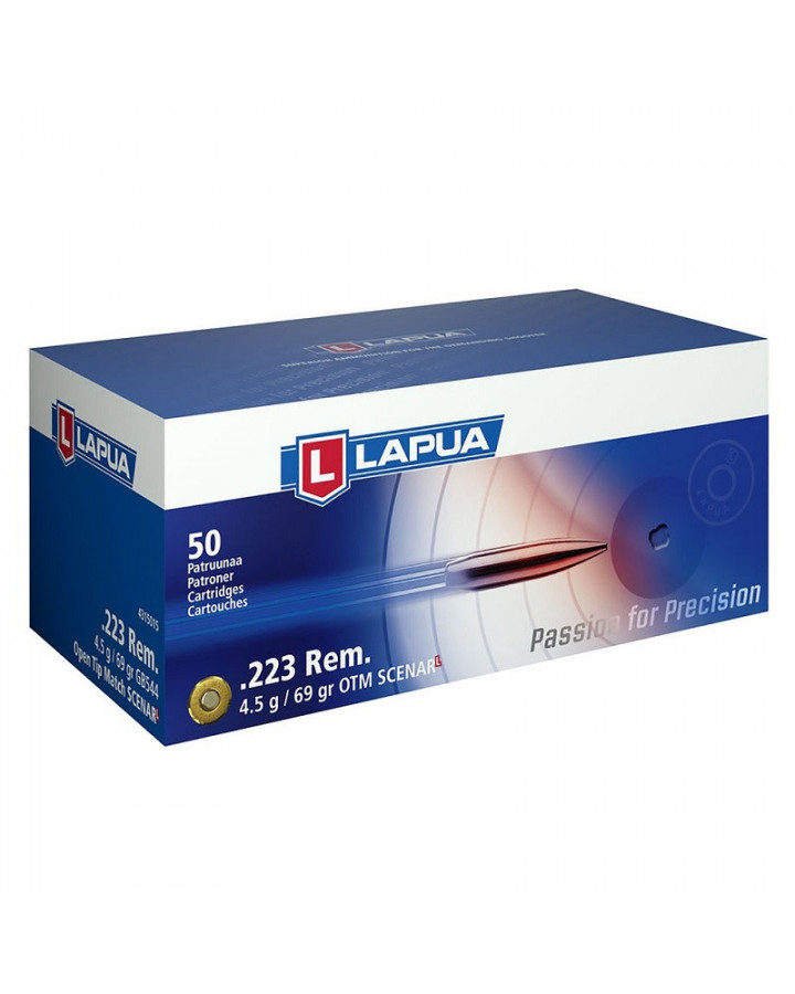 Lapua Ammunition 223Rem ScenarL 4,5gr (4315015) 50-p