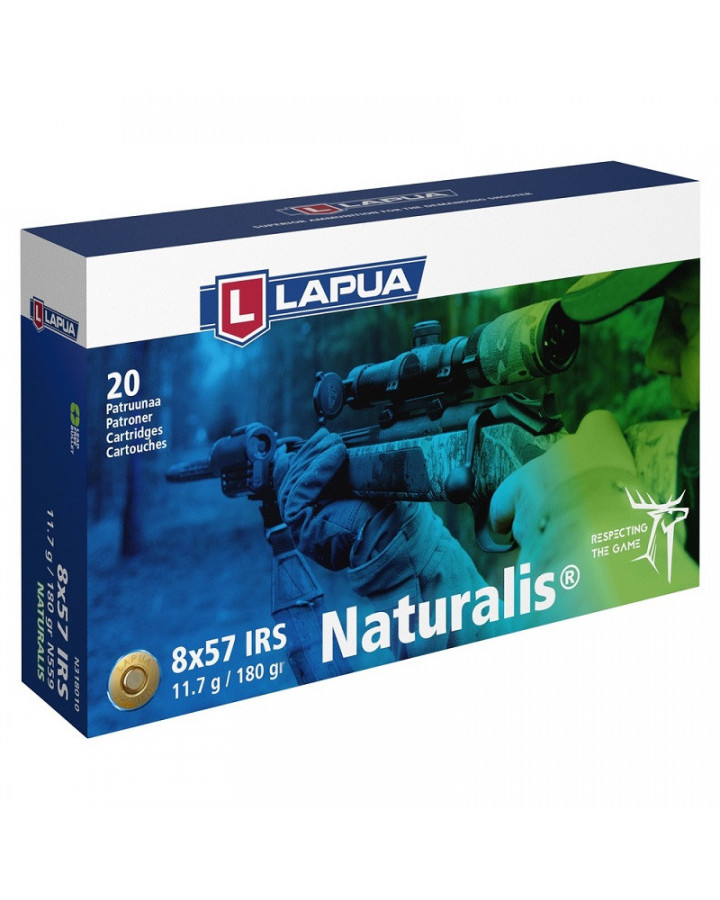 Lapua Ammunition 8x57JS Naturalis 11,7gr (N318009)(015) 20-p