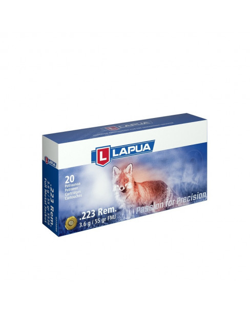 Lapua Ammunition 223Rem FMJ...
