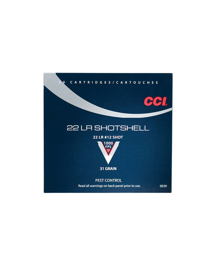 CCI Ammunition .22lr  Blazer Hagelpatron