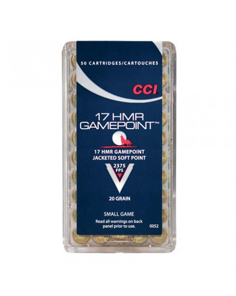 CCI Ammunition .17HMR...