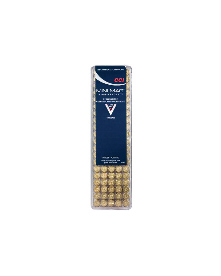 CCI Ammunition .22lr 40gr/2,6g MINI-MAG RN