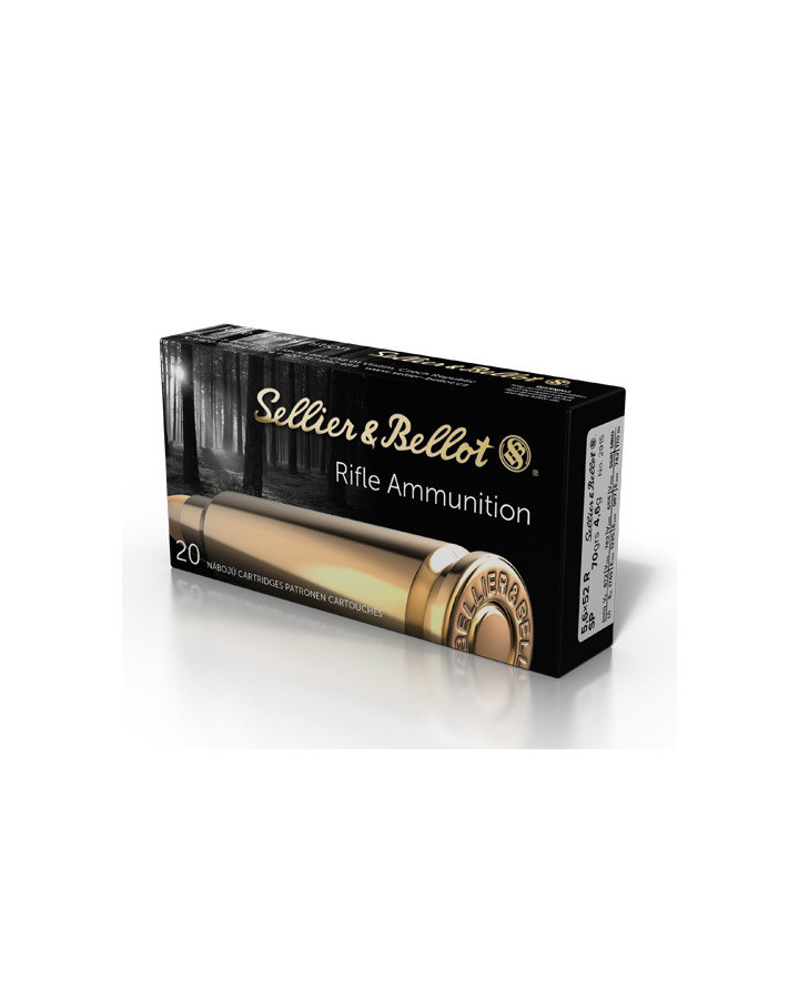Sellier&Bellot Ammunition 5,6x52R 70 gr SP