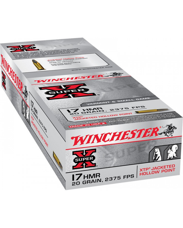Winchester Ammunition SuperX .17HMR 20gr/1,3g HP