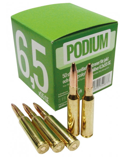 Podium Ammunition 6,5x55...