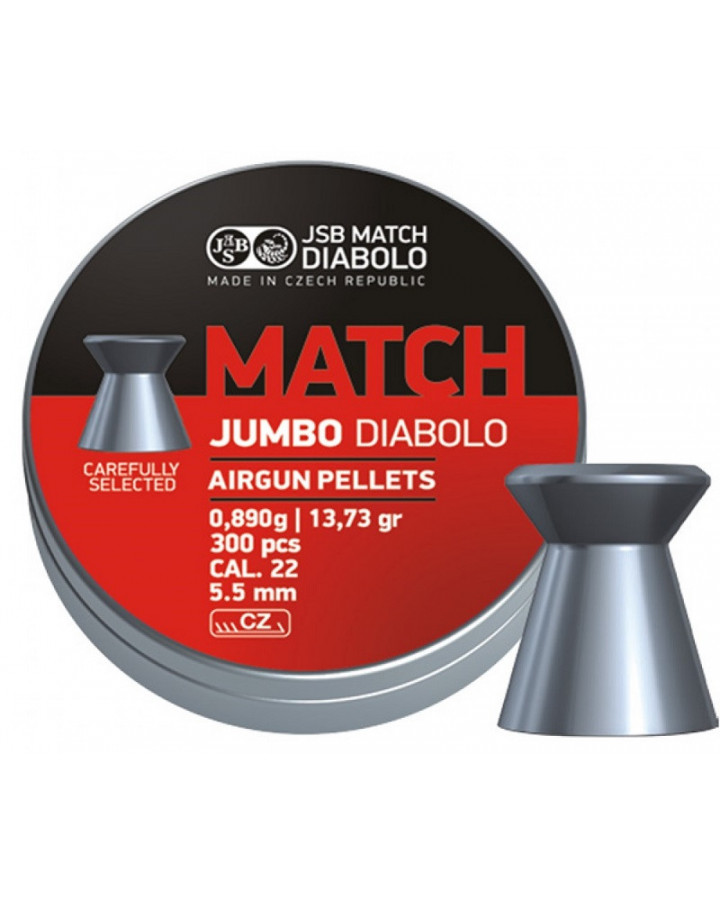 JSB Ammunition Match Jumbo Diabolo 5,5mm 0,890g