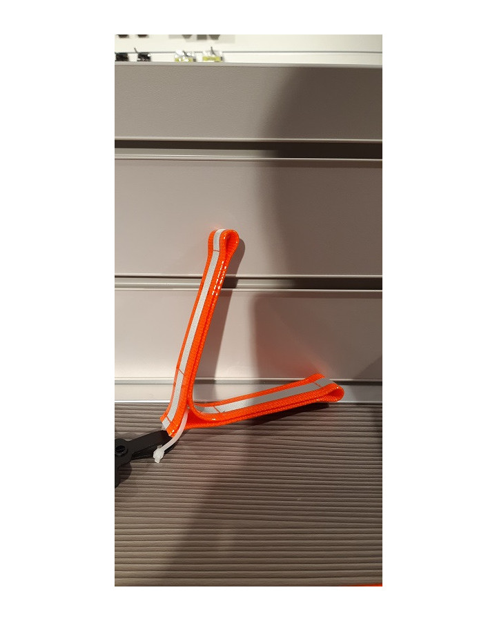 Barq Reflexflärp 12cm orange